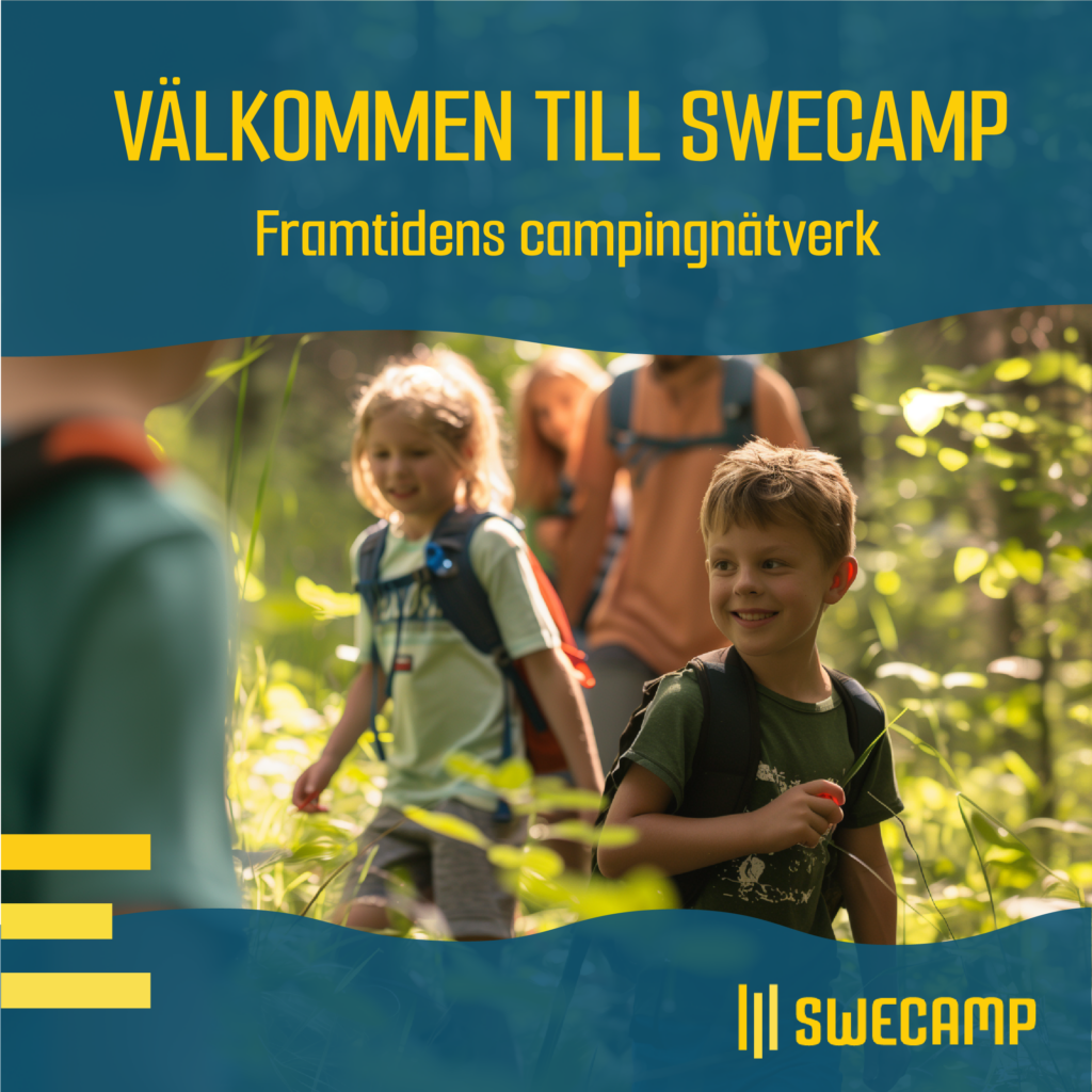 Välkommen till Swecamp – framtidens campingnätverk